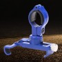 360 Degree Rotatable Aluminum Alloy Phone Bracket for Electric Car / Motorcycle, Suitable for 50-100mm Device(Blue)
