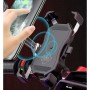 2 in 1 Motorcycle Wireless Charger + QC 3.0 USB Fast Charging Phone Holder