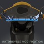 Модифицированная мотоциклевая навигационная навигационная балансовая планка с балансом мобильного телефона, зафиксированная для Kymco Downtown 300i 350i (синий цвет)