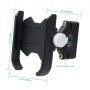 Motorcycle Aluminium Alloy Pressure Casting Mobile Phone Holder Bracket, Handlebar Version (Black)