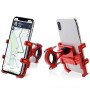 MPB-91 Motorcycle Six Claws Aluminium Alloy Mobile Phone Holder Bracket(Red)