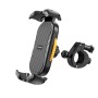 Borofone BH59 Lyover Bike Motorcycle Universal Mobile Phone Holder(Black Yellow)