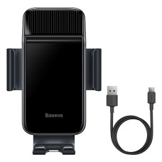 Baseus SUZG010001 Smart Solar Power Wireless Cycling Electric Holder(Black)