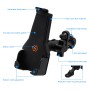 WUPP CS-1287A1 Motorcycle Bike Triangle Fixed Mobile Phone Holder(Black)