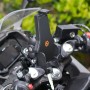 WUPP CS-1287A1 Motorcycle Bike Triangle Fixed Mobile Phone Holder(Black)
