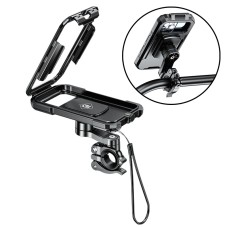 M18L-QD Motorcycle / Bicycle Waterproof Quick Release Mobile Phone Holder