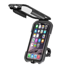 M18S-A1 Motorcycle / Bicycle Handlebar Wireless Charging Waterproof Box Mobile Phone Holder