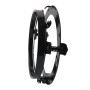Мотоцикл 7 -дюймовый круглый кольцо для кольца Furlight для Harley Davidson (Black)