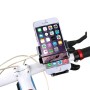 HAWEEL 360 Degree Rotation Universal Bike Mobile Phone Mount Holder for iPhone, Galaxy, Huawei and other smart phones, Clamp Size: 49mm-75mm(Black)