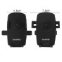 HAWEEL 360 Degree Rotation Universal Bike Mobile Phone Mount Holder for iPhone, Galaxy, Huawei and other smart phones, Clamp Size: 49mm-75mm(Black)