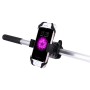 360 Degree Rotation Bicycle Phone Holder with Flexible Stretching Clip for iPhone 7 & 7 Plus / iPhone 6 & 6 Plus / iPhone 5 & 5C & 5s(Black)