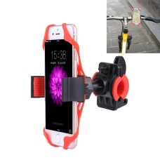 360 градусов вращения велосипедного телефона с гибким зажимом для растяжения для iPhone 7 и 7 Plus / iPhone 6 и 6 Plus / iPhone 5 & 5C & 5S (красный)