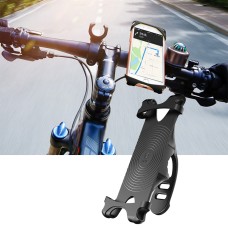 Baseus Universal Bicycle Mobile Phone Holder, Suitable for 4.0-6.0 inch Mobile Phones, For iPhone, Samsung, Huawei, Xiaomi, Lenovo, Sony, HTC and Other Smartphones(Black)