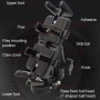 Универсальный Т-образный шаровой головок Motorcycle Handcle Multifunction Holder, подходящий для ширины мобильного телефона: 5,5-9,5 см  