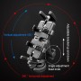 Universal Strip Shaped Ball Head Motorcycle U-shaped Bolt Handlebar Multi-function Mobile Phone Holder, Suitable for Mobile Phone Width: 5.5-9.5cm  