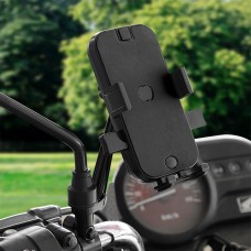 CS-3444B2 Мотоцикл Автоматический блокировка держателя мобильного телефона, версия зеркального держателя (Black)
