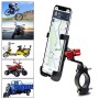 WUPP CS-896A1 Multi-function Motorcycle Aluminum Alloy Mobile Phone Holder(Black)