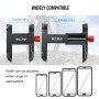 WUPP CS-896A1 Multi-function Motorcycle Aluminum Alloy Mobile Phone Holder(Steel Color)