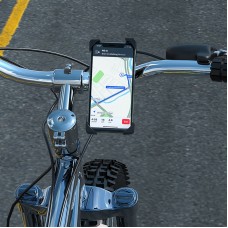 Borofone BH15 LE Tour One-Button Universal Universal Mobile Phone Doperder для мотоцикла / велосипеда, подходящего для мобильного телефона 3,7-6,5 дюйма (черный)
