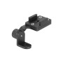 RUIGPRO Motorcycle Handlebar Alloy Phone Bracket for GoPro HERO9 Black / HERO8 Black /7 /6 /5, Insta360 One R, DJI Osmo Action, Xiaoyi Sport Cameras(Black)