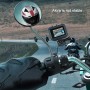 RUIGPRO Motorcycle Handlebar Alloy Phone Bracket for GoPro HERO9 Black / HERO8 Black /7 /6 /5, Insta360 One R, DJI Osmo Action, Xiaoyi Sport Cameras(Black)