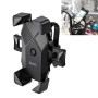 Hoco CA58 Light Ride One-button Bicycle Motorcycle Universal Mobile Phone Holder Bracket (Black)