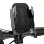 Baseus SUKJA-01 Armor Motorcycle Bike Mobile Phone Holder Bracket(Black)