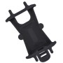 KUULAA Silicone Shockproof Universal Bicycle Phone Holder for 4.5-6.0 inch Mobile Phone(Black)