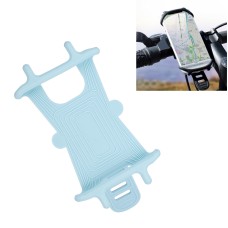 Универсальный держатель на велосипедном телефоне с силиконом Kuulaa для мобильного телефона 4,5-6,0 дюйма (синий)