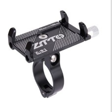 ZTTO Mountain Bike Bicycle Phone Holder Handlebar Frame Motorcycle Riding Bracket (Black)