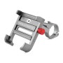 PROMEND SJJ-275 Bicycle Aluminum Alloy Phone Holder for Handlebar (Titanium Color)