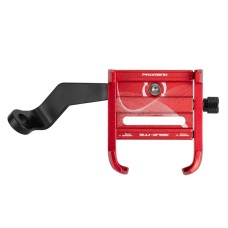 PROMEND SJJ-275E Bicycle Aluminum Alloy Phone Holder for Handlebar (Red)