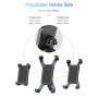 FLOVEME Multi-function Universal 360 Degree Rotatable Motorcycle Bicycle Mobile Phone Holder