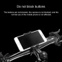 Универсальный незадачный алюминиевый сплав, фиксационный мотоцикл, держатель мобильного телефона (Black)