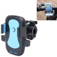 360 градусов вращения велосипедного телефона для iPhone 6 / iPhone 5 и 5C и 5S / iPhone 4 & 4S, размер зажима: 45 мм-72 мм (синий цвет)
