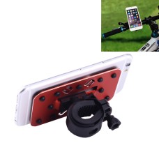 OQSPORT Multi-function Universal 360 Degree Rotatable Mobile Phone Bicycle Holder with Little Suckers(Red)