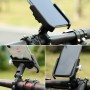 Bicycle Mobile Phone Holder Motorcycle Electric Car Navigation Mobile Phone Holder, Style:Handlebars(Black)