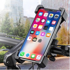 Electric Car Rearview Mirror Mobile Phone Bracket Bicycle Mobile Phone Bracket Motorcycle Handle Mobile Phone Bracket Riding Bracket, Colour: Bicycle Handle