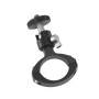 YJ-G2 Cycling Metal Tube Clip 1/4 PTZ Bicyle Bracket Universal Portable Camera Bicycle Clip