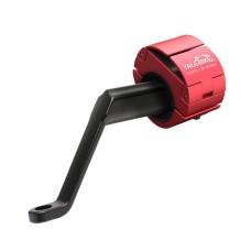 Electric Vehicle Invisible Mobile Phone Holder Bicycle Ring-Shaped Mobile Phone Holder, Colour: Red + Mirror Frame