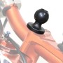 N-P090 Hollow Ball Head Loading Mobile Phone Bracket Handlebar Holder