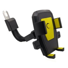 Мотоцикл электрический автомобиль задний визит зеркал вращающийся автомат автоматическая катание на мобильном телефоне (желтый)