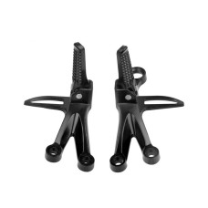 TF-1727 Motorcycle Modification Accessories Curved Beam Car Modified Pedal Bracket Triangle Pedal Bracket(Black)
