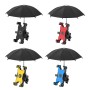 Cyclingbox Bicycle Mobile Phone Crackte с Parasol Rider мобильный телефон, стиль: установка руля (красный)