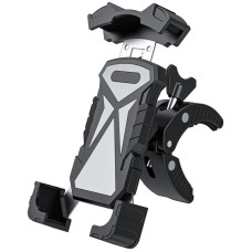 L101+M011 Outdoor Cycling Mechanical Locking Phone Holder(Gray)