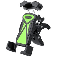 L101+M011 Outdoor Cycling Mechanical Locking Phone Holder(Green)