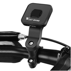 WEST BIKING YP0715060 Bicycle Strong Magnetic Attraction 360 Degree Rotating Navigation Phone Bracket(Black)