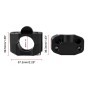 MB-MH030 Motorcycle Modification Accessories Universal Single Hole Handlebar Fixed Bracket, Size: 57.2 x 36.3mm, Hole Diameter: 28mm(Black)