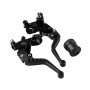 MB-MH032 Modified Motorcycle Mountain Bike Hydraulic Brake Clutch Cylinder Lever for 7/8 inch (22mm) Standard Handlebar (Black)