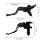 MB-MH032 Modified Motorcycle Mountain Bike Hydraulic Brake Clutch Cylinder Lever for 7/8 inch (22mm) Standard Handlebar (Black)